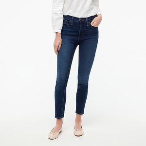 J crew dark blue skinny jeans